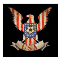USA Soccer Posters