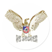 USA soccer Stickers