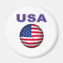 USA soccer T-Shirt Fridge Magnet