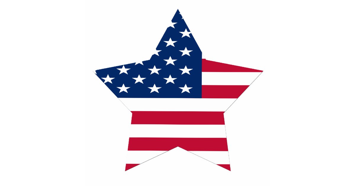 USA Star American Flag Statuette | Zazzle