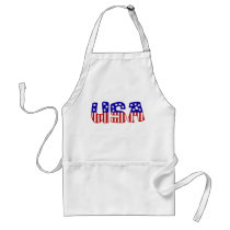 USA STARS AND STRIPES aprons