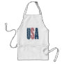 USA Stars and Stripes Apron