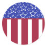 USA Stars And Stripes Flag Sticker