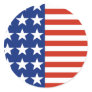 USA Stars And Stripes Flag Sticker