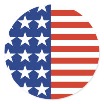 USA Stars And Stripes Flag Sticker by mariannegilliand USA Stars And Stripes Flag Sticker
