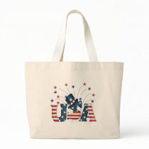 USA Stars and Stripes T-shirts and Gifts bags