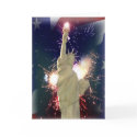 USA Statue of Liberty/fireworks card by gravityx9 USA Statue of Liberty/fireworks card