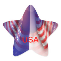 USA STAR STICKERS