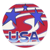 USA Sticker stickers
