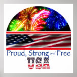 USA Strong Print