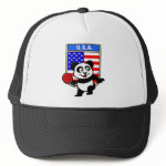 This is a cute shirt for table tennis players and fans. Panda loves to play table tennis in front of this flag of the United States of America! This table tennis panda shirt is a great gift for table tennis players and fans!