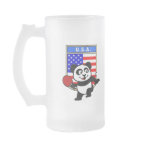 This is a cute shirt for table tennis players and fans. Panda loves to play table tennis in front of this flag of the United States of America! This table tennis panda shirt is a great gift for table tennis players and fans!