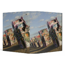 USA, TEXAS, Panhandle Area, Amarillo: Cadillac Vinyl Binders