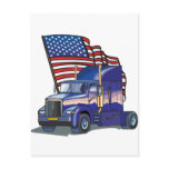 USA Truck Driver postcards