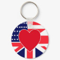 USA/UK Love keychains by totallypainted USA/UK Love keychains