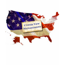 USA: Under New Management t-shirts by Quandary USA: Under New Management t-shirts