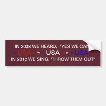 USA, USA, USA  RALLEY BUMBER STICKER BUMPER STICKER