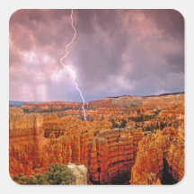 USA, Utah, Bryce Canyon National Park. Sticker