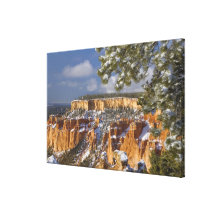 USA, Utah, Bryce Canyon National Park. Sunrise Canvas Prints
