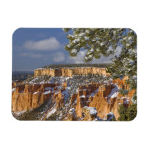 USA, Utah, Bryce Canyon National Park. Sunrise Magnets