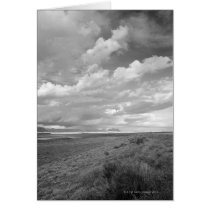 USA, Utah, Clouds over landscape Greeting Cards
