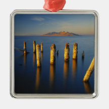 USA, Utah, Great Basin, Saltair, Great Salt Christmas Tree Ornaments