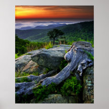 USA, Virginia, Shenandoah National Park. Print
