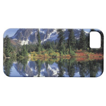USA, WA, Heather Meadows RA. Mount Shuksan at iPhone 5 Cases