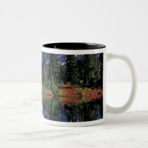 USA, WA, Heather Meadows RA. Mount Shuksan at Coffee Mug