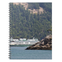 USA, WA. Washington State Ferries Note Book