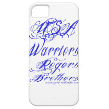 usa warriors by rogers brothers iPhone 5 cover