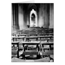 USA, Washington DC. Church pews of National Greeting Cards