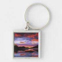 USA, Washington, Mt. Rainier National Park, Key Chain