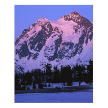 USA, Washington, Mt. Shuskan in North Cascades Photographic Print