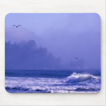 USA, Washington, Olympic National Park. Fog Mouse Pads