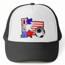 USA WOMEN SOCCER STARS make America shine Trucker Hat