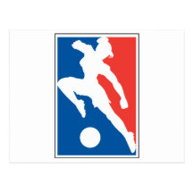 USA womens girls soccer Post Card