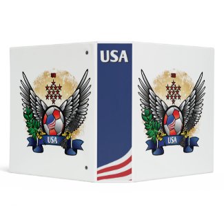 USA World Cup Binder binder