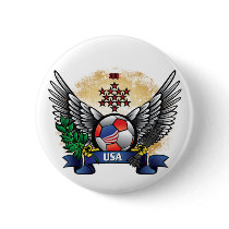 USA World Cup Soccer buttons
