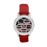 USA White Designer Watch