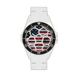 USA Classic Stainless Steel Watch