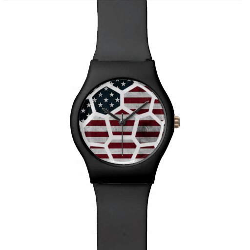 USA Black Designer Watch