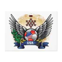 USA World Cup Soccer Postcard postcards