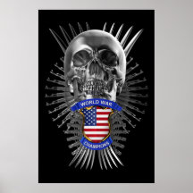 USA World War Champions Poster