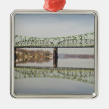 USA, WV, Parkersburg. Parkersburg-Belpre Christmas Ornaments