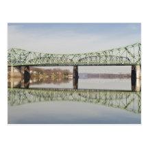 USA, WV, Parkersburg. Parkersburg-Belpre Post Cards