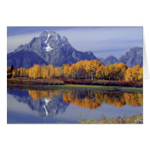 USA, Wyoming, Grand Teton National Park. Mt. Cards