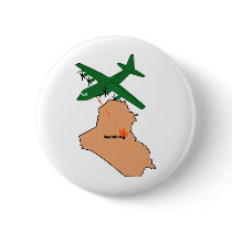 USAF AC-130 Spectre - Baghdad Pinback Buttons