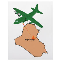 USAF AC-130 Spectre - Baghdad Letterhead Design