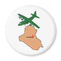 USAF AC-130 Spectre - Baghdad Refrigerator Magnet